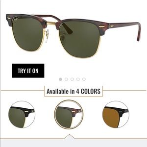 ray ban club master classic